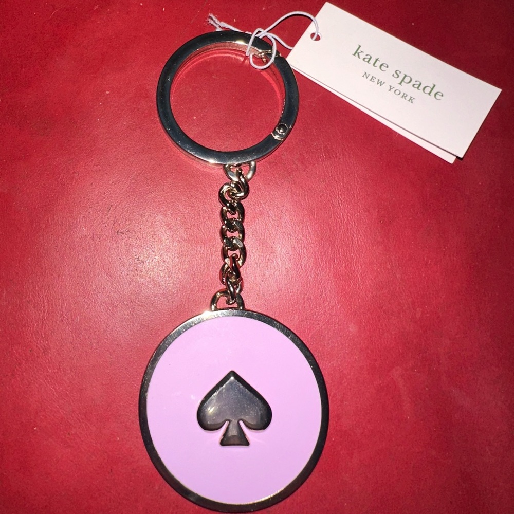 Kate Spade Lavender Keychain